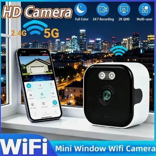 Window security camera 3mp - 2k,