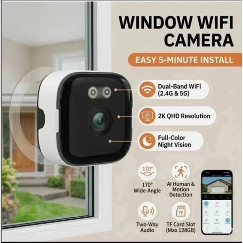 Window security camera 3mp - security,