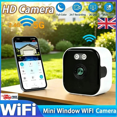 Window security camera - camera, 3mp