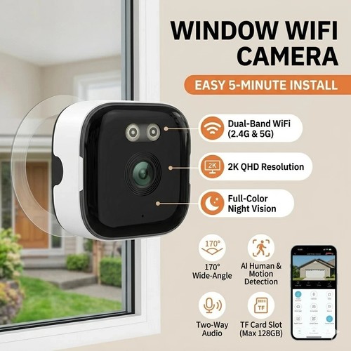 Window security camera 3mp - security,
