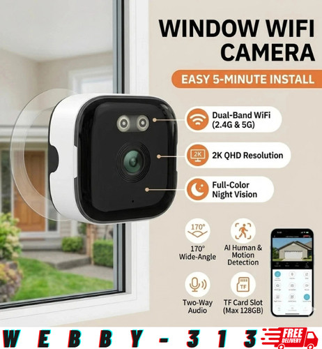 Window security camera - window,