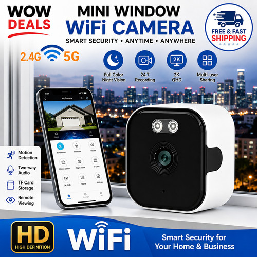 Window security camera 3mp - camera,