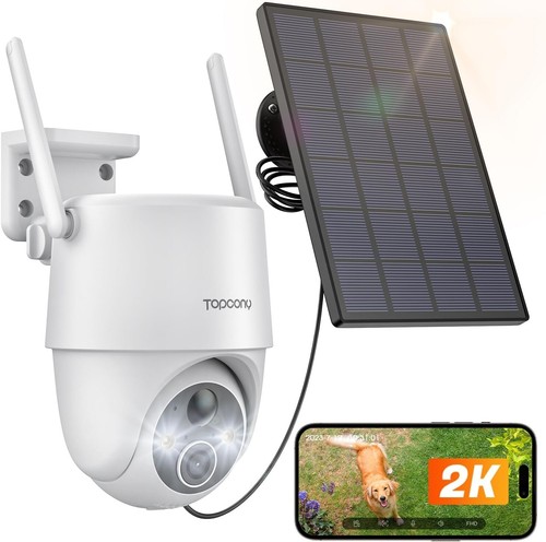 Topcony outdoor wireless solar - outdoor,